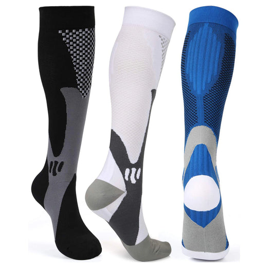 Chaussettes de Compression Respirantes pour Cyclisme - Dinamiq Sport