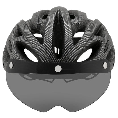 Casque de Cyclisme Ultramoderne avec Visière et Éclairage - Dinamiq Sport
