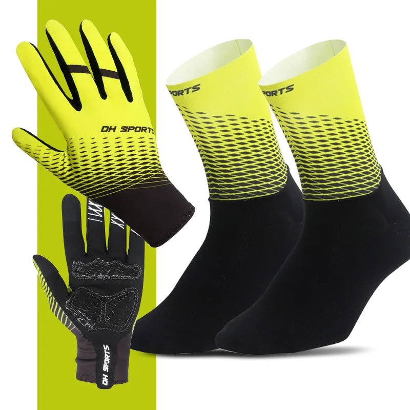 Gants et Chaussettes de Cyclisme Performance Unisexe - Dinamiq Sport