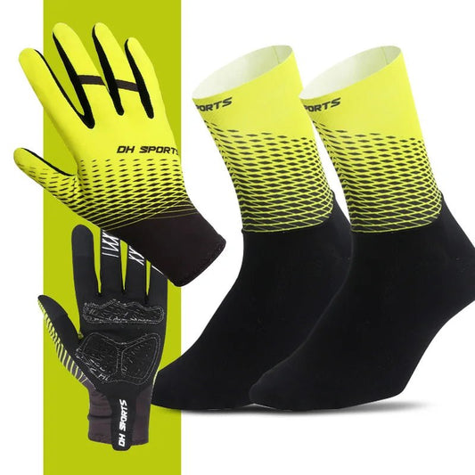 Gants et Chaussettes de Cyclisme Performance Unisexe - Dinamiq Sport