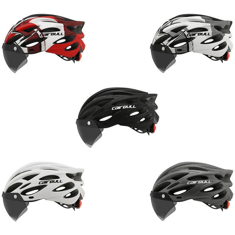 Casque de Cyclisme Ultramoderne avec Visière et Éclairage - Dinamiq Sport