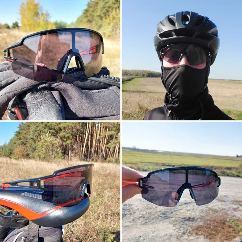 Lunettes de Cyclisme Photochromiques Haute Performance - Dinamiq Sport