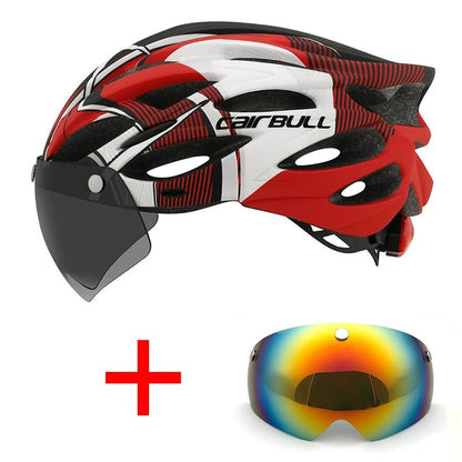 Casque de Cyclisme Ultramoderne avec Visière et Éclairage - Dinamiq Sport