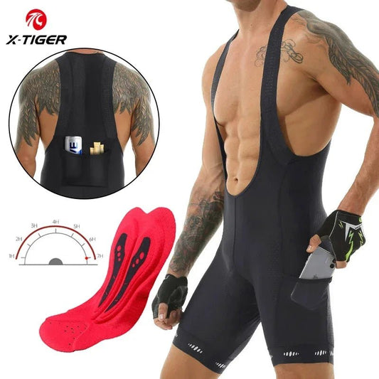 Short à Bretelles Cyclisme Homme UPF 50+ - Dinamiq Sport