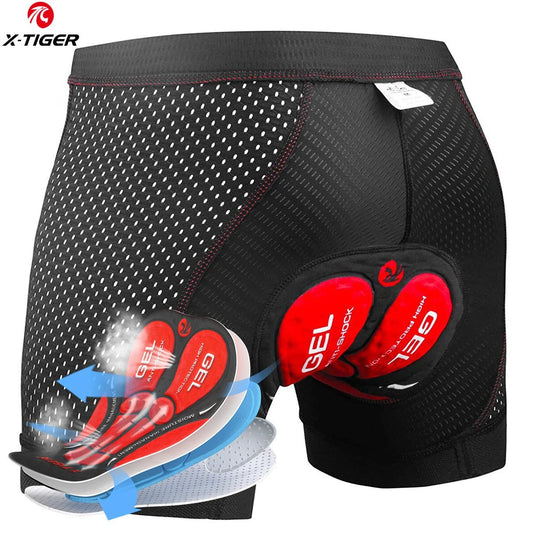 Short de Cyclisme Respirant avec Coussin en Gel - Dinamiq Sport