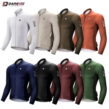 Maillot de Cyclisme Respirant à Manches Longues Unisexe - Dinamiq Sport