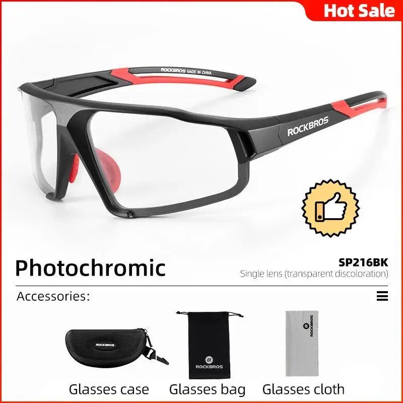 Lunettes de Cyclisme Photochromiques Haute Performance - Dinamiq Sport