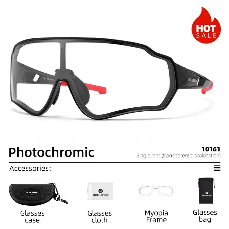 Lunettes de Cyclisme Photochromiques Haute Performance - Dinamiq Sport