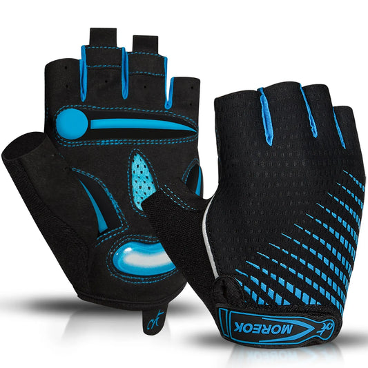 Gants de Cyclisme Respirants avec Coussinets en Gel 5mm - Dinamiq Sport
