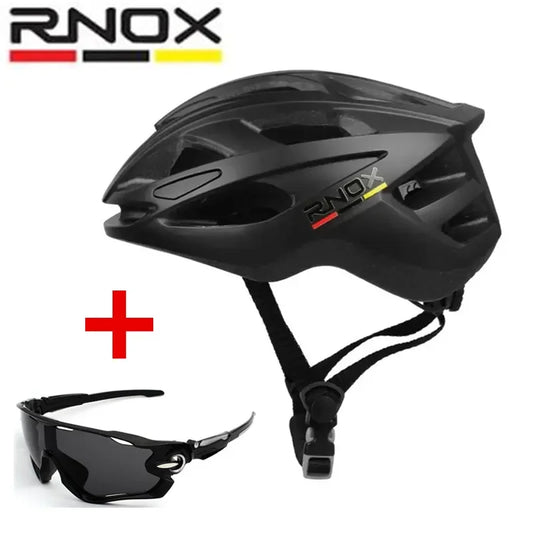 Casque de Cyclisme Ultra - Léger pour Performance et Sécurité RNOX + Lunettes - Dinamiq Sport