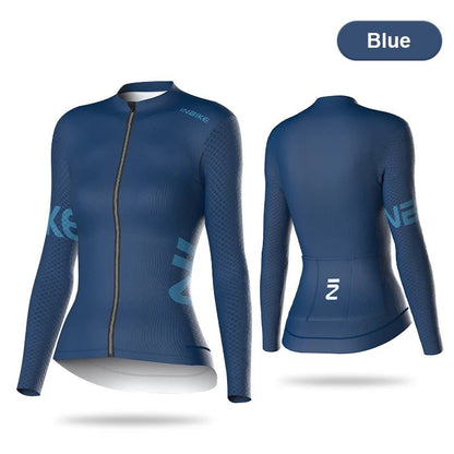 Maillot Cyclisme Femme Manches Longues – Style et Performance - Dinamiq Sport