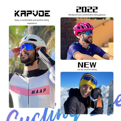 Lunettes de Cyclisme Polarisées UV400 - Dinamiq Sport