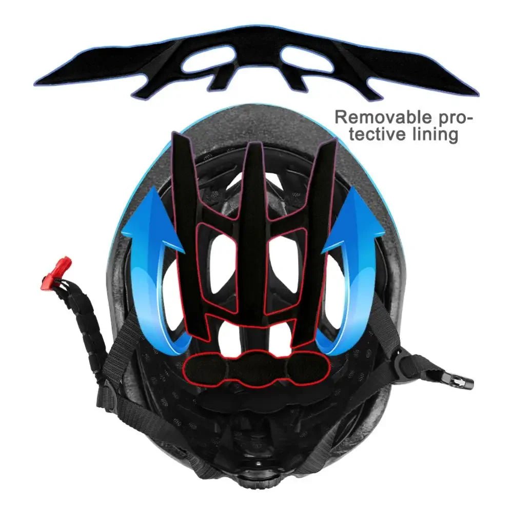 Casque de Cyclisme Ultra - Léger pour Performance et Sécurité RNOX + Lunettes - Dinamiq Sport