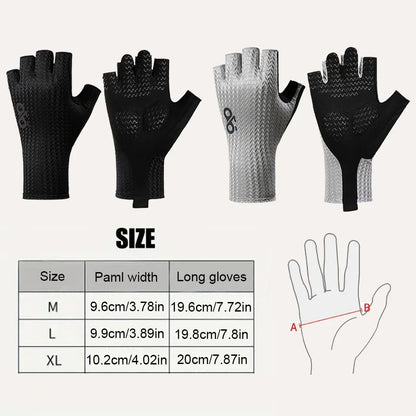 Gants de Cyclisme Demi - Doigt Respirants Ultralégers - Dinamiq Sport