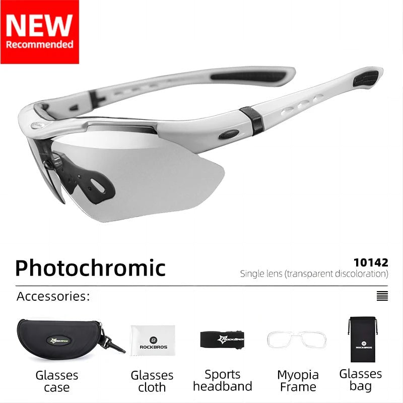 Lunettes de Cyclisme Photochromiques Haute Performance - Dinamiq Sport