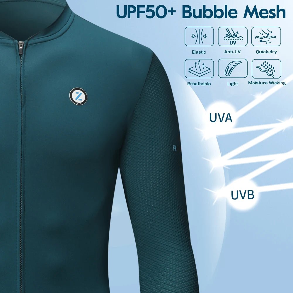 Maillot de Cyclisme Manches Longues UPF50+ - Dinamiq Sport