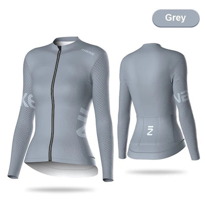 Maillot Cyclisme Femme Manches Longues – Style et Performance - Dinamiq Sport