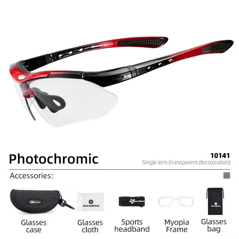 Lunettes de Cyclisme Photochromiques Haute Performance - Dinamiq Sport