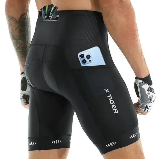 Short Cyclisme Respirant avec Coussin en Gel 5D - Dinamiq Sport