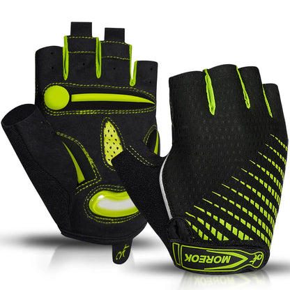 Gants de Cyclisme Respirants avec Coussinets en Gel 5mm - Dinamiq Sport