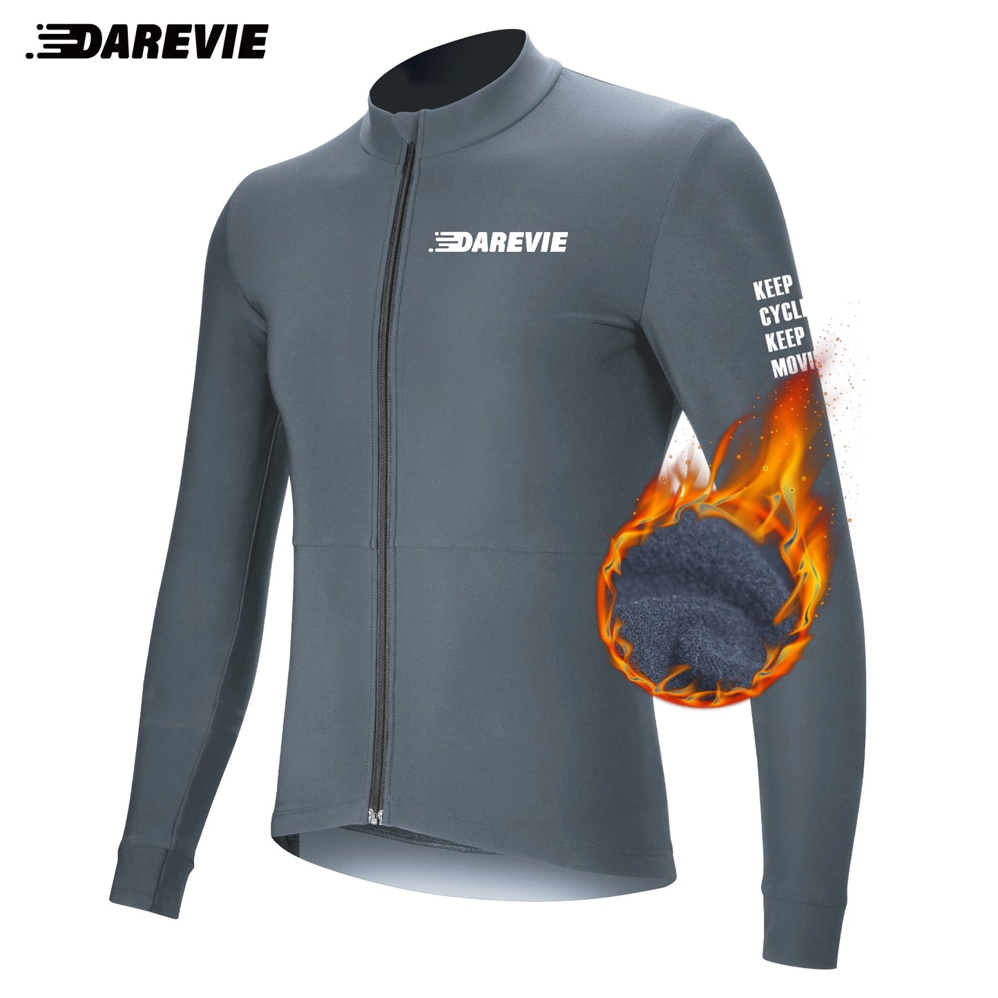 Maillot Thermique Cyclisme Hiver Homme - Dinamiq Sport