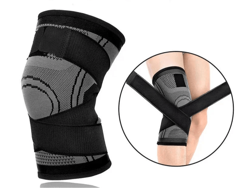 Genouillère de compression intelligente Confort Pro 3D - Soulagement de la douleur - Dinamiq Sport