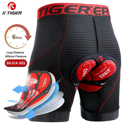 Short de Cyclisme Respirant avec Coussin en Gel - Dinamiq Sport