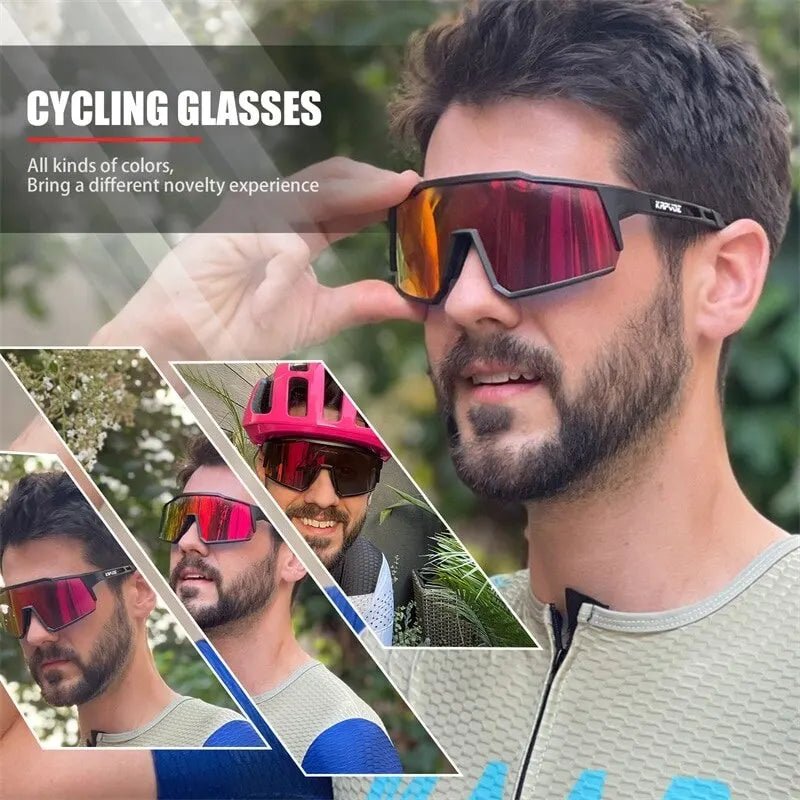 Lunettes de Cyclisme Polarisées Ultra Légères UV400 - Couleurs exclusives - Dinamiq Sport