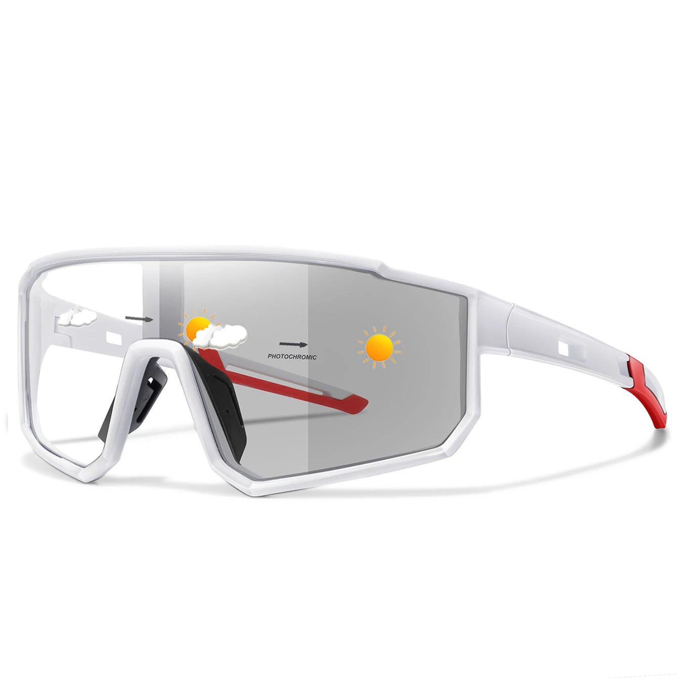 Lunettes de Cyclisme Photochromiques Unisexes - Dinamiq Sport