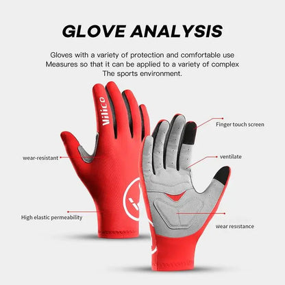 Gants de Cyclisme Écran Tactile Haute Performance - Dinamiq Sport