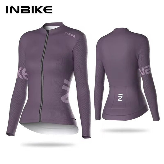 Maillot Cyclisme Femme Manches Longues – Style et Performance - Dinamiq Sport