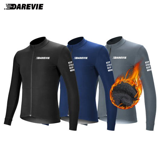 Maillot Thermique Cyclisme Hiver Homme - Dinamiq Sport