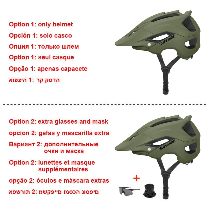 Casque Vélo Intégral Anti - Impact pour Cyclisme - Dinamiq Sport