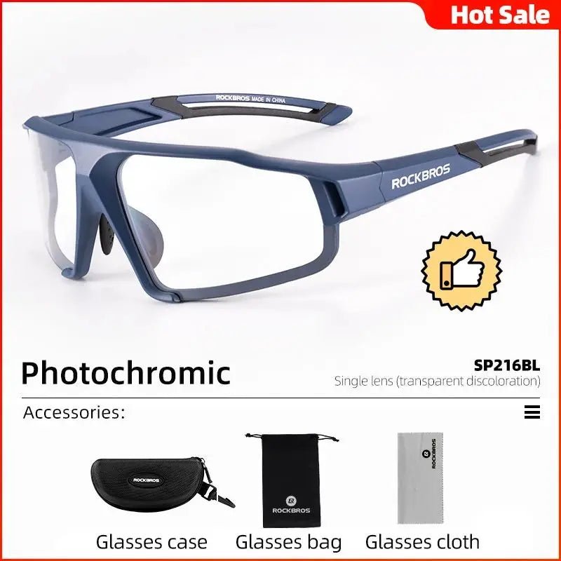 Lunettes de Cyclisme Photochromiques Haute Performance - Dinamiq Sport