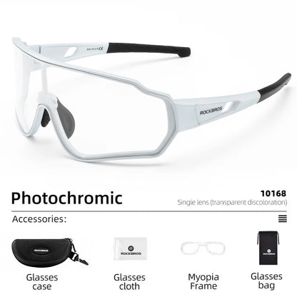 Lunettes de Cyclisme Photochromiques Haute Performance - Dinamiq Sport