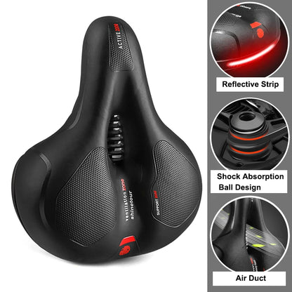 Selle de Vélo Ergonomique Respirante pour Cyclistes Exigeants - Dinamiq Sport
