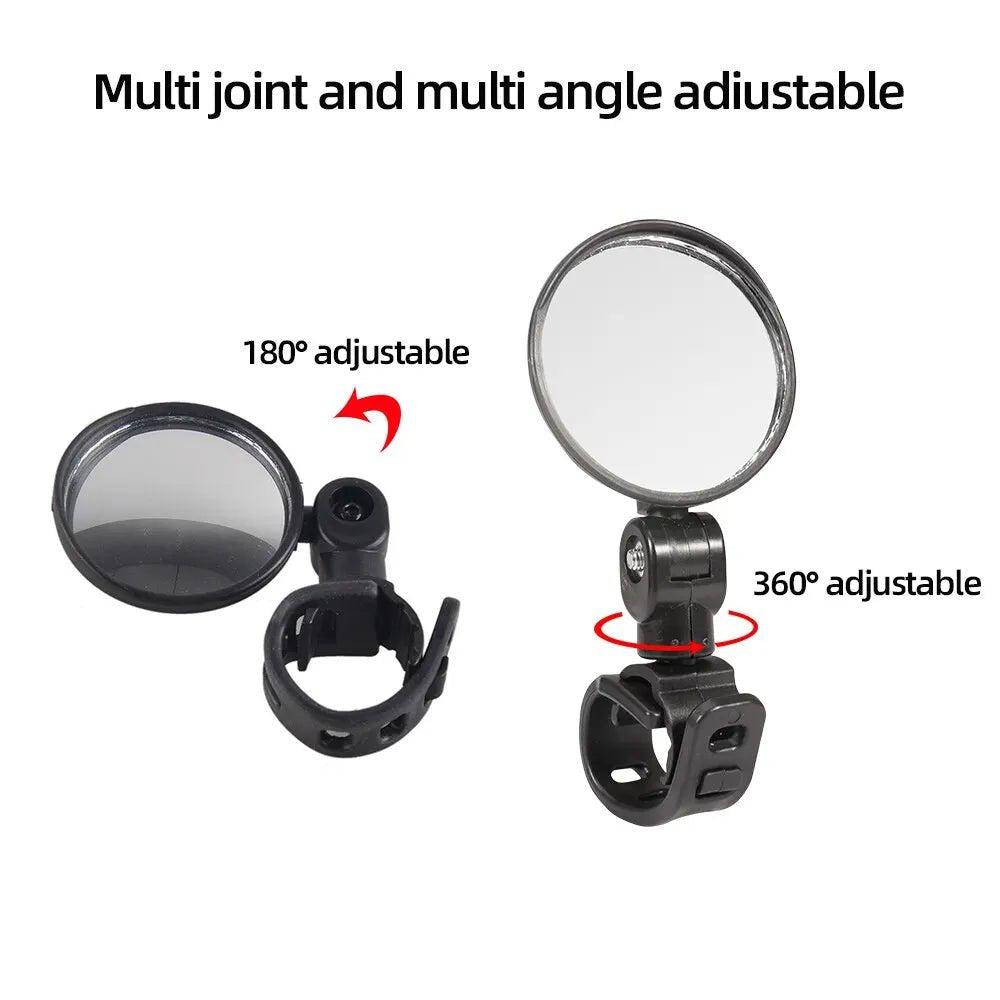 Rétroviseur Vélo Grand Angle Ajustable - Dinamiq Sport