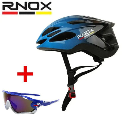 Casque de Cyclisme Ultra - Léger pour Performance et Sécurité RNOX + Lunettes - Dinamiq Sport