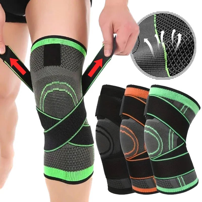 Genouillère de compression intelligente Confort Pro 3D - Soulagement de la douleur - Dinamiq Sport