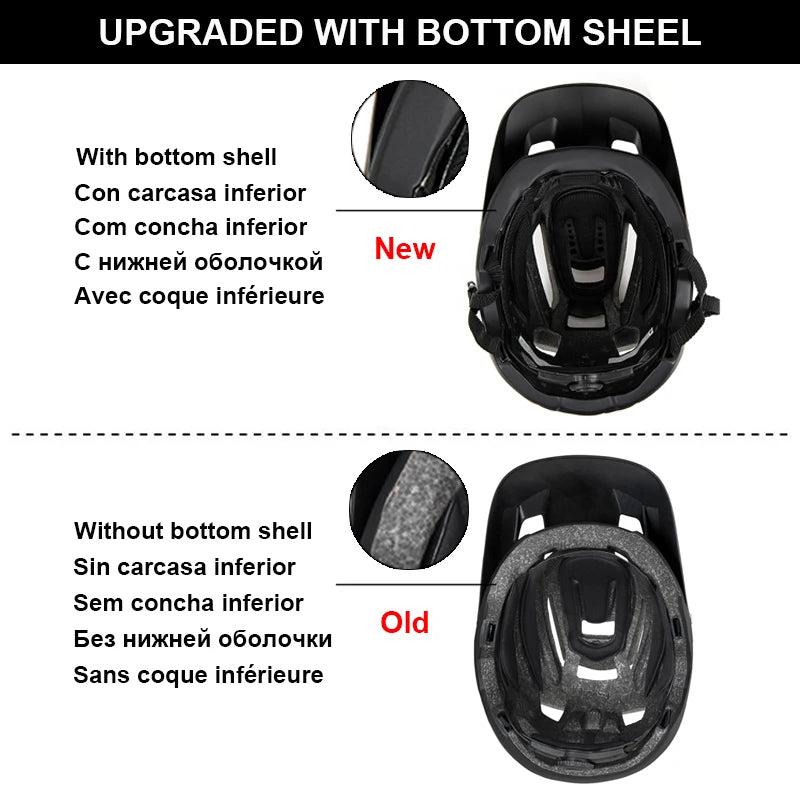 Casque Vélo Intégral Anti - Impact pour Cyclisme - Dinamiq Sport