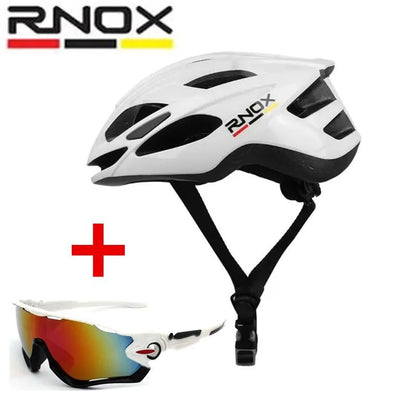 Casque de Cyclisme Ultra - Léger pour Performance et Sécurité RNOX + Lunettes - Dinamiq Sport