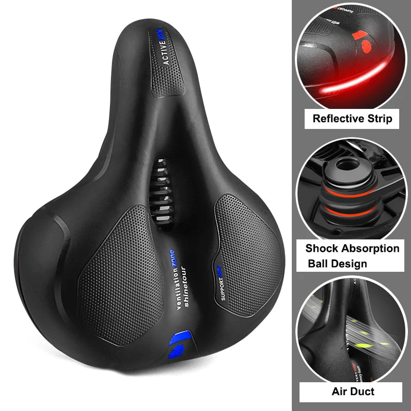 Selle de Vélo Ergonomique Respirante pour Cyclistes Exigeants - Dinamiq Sport