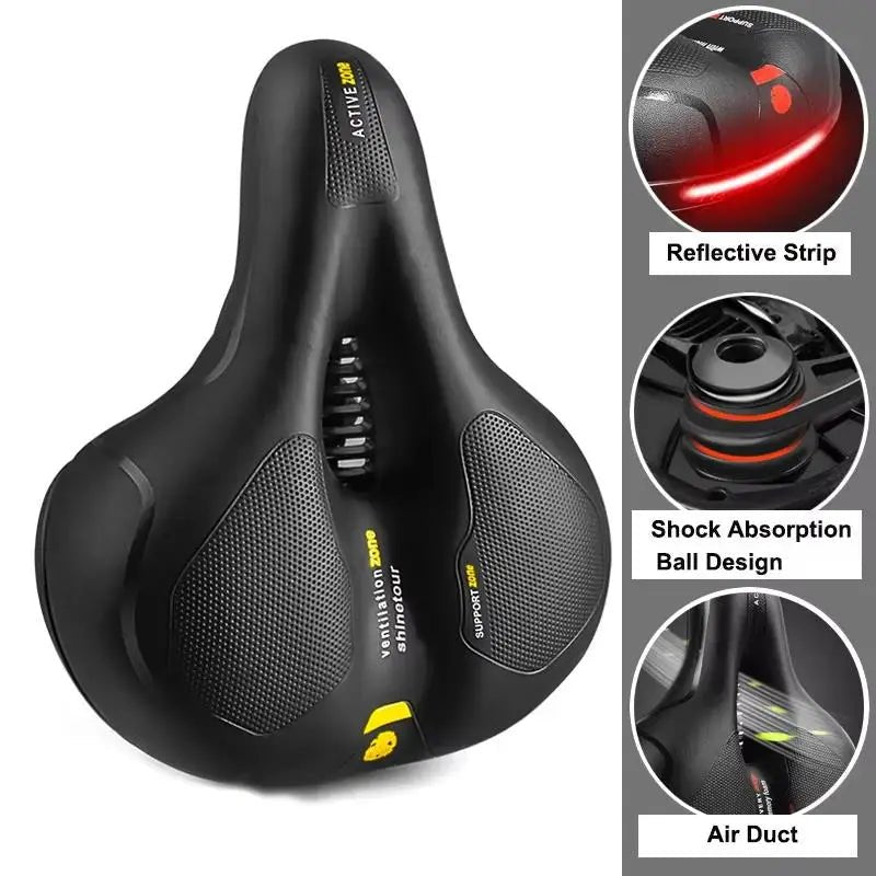 Selle de Vélo Ergonomique Respirante pour Cyclistes Exigeants - Dinamiq Sport