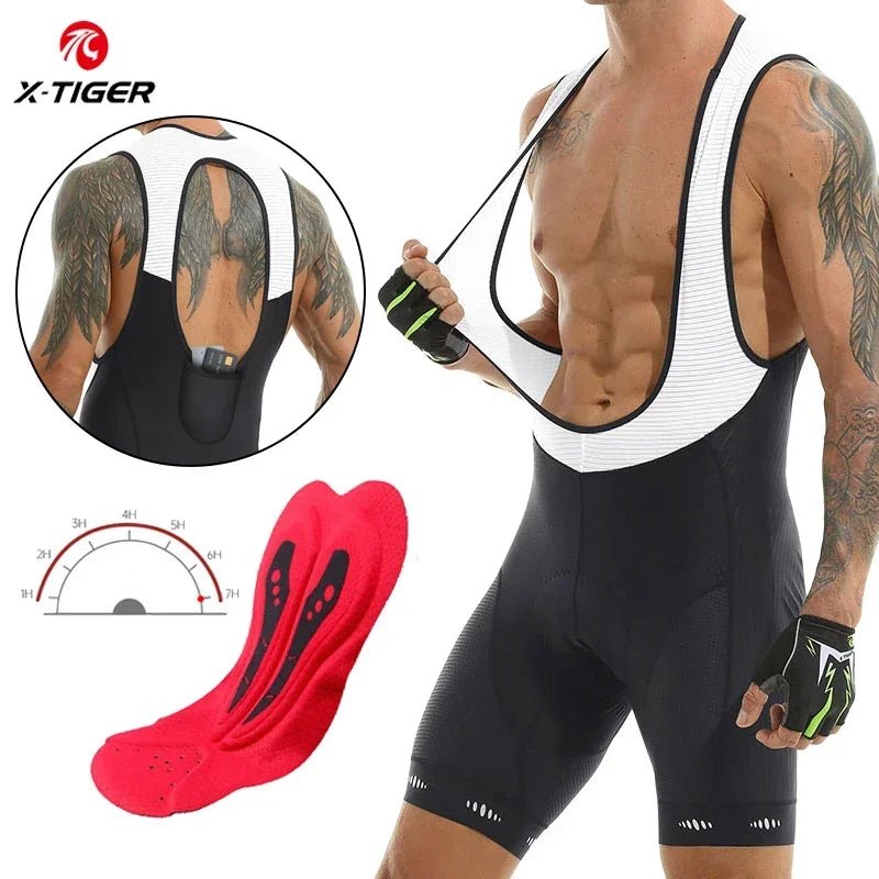 Short à Bretelles Cyclisme Homme UPF 50+ - Dinamiq Sport