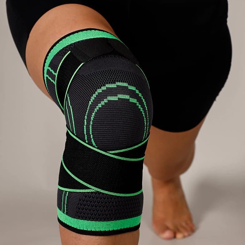 Genouillère de compression intelligente Confort Pro 3D - Soulagement de la douleur - Dinamiq Sport