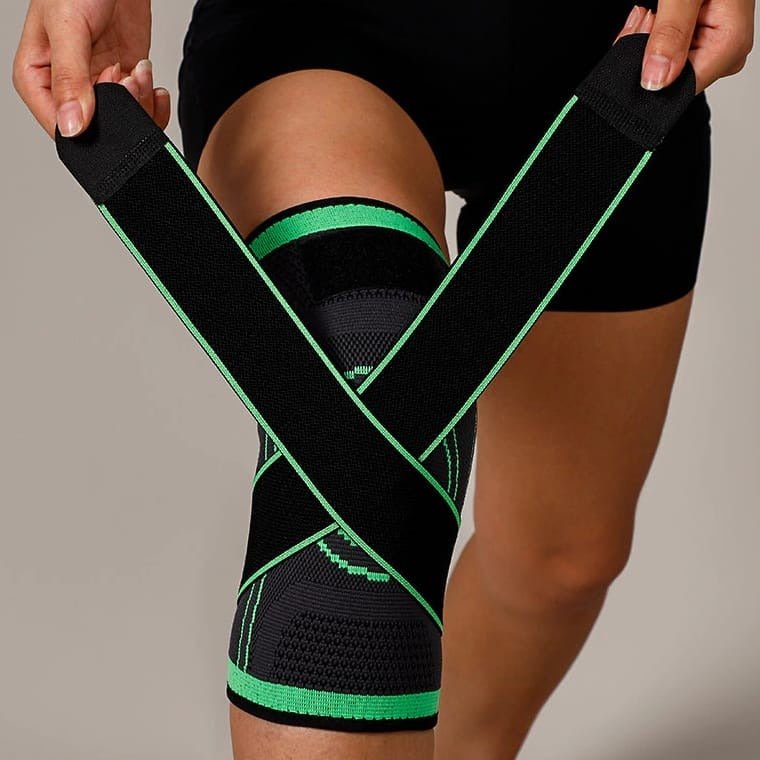 Genouillère de compression intelligente Confort Pro 3D - Soulagement de la douleur - Dinamiq Sport